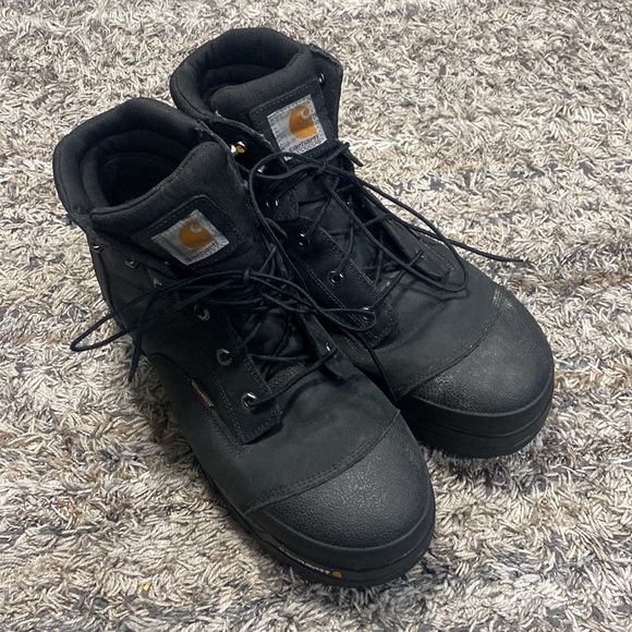Carhartt GROUND FORCE WATERPROOF 6" COMPOSITE TOE WORK BOOT sz 15 Wide b… - Picture 2 of 8